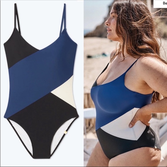 SUMMERSALT The Marina One-Piece Swimsuit sz 14 - Picture 1 of 12